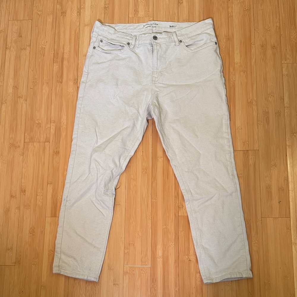 Banana Republic Men's Light Tan Chinos